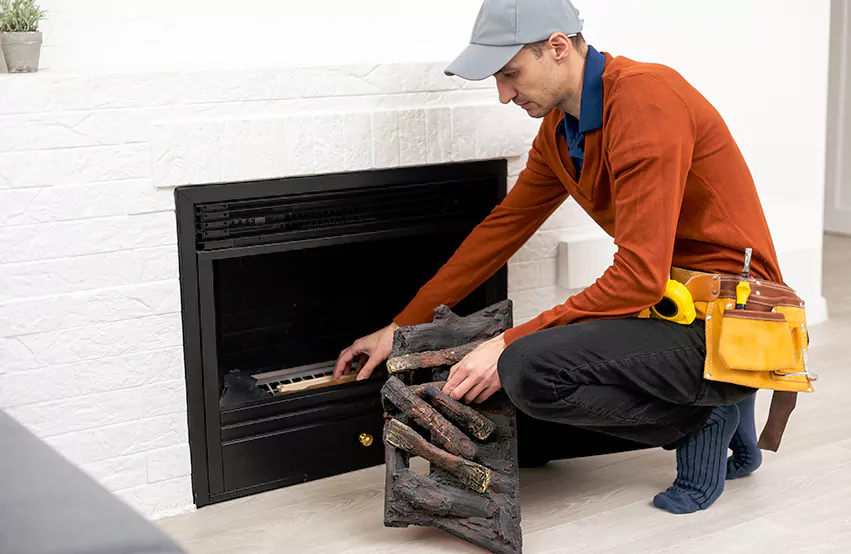 Wood Fireplace Repair in Bellmore, NY