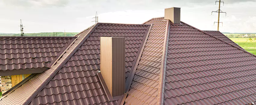 Residential Chimney Flashing Restoration in Bellmore, NY