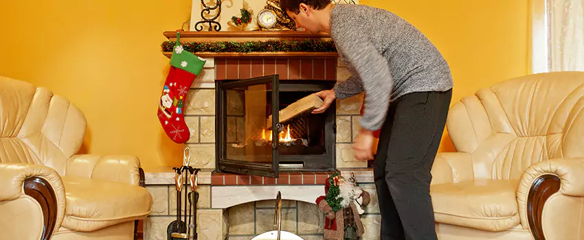 Gas to Wood-Burning Fireplace Conversion Services in Bellmore, New York