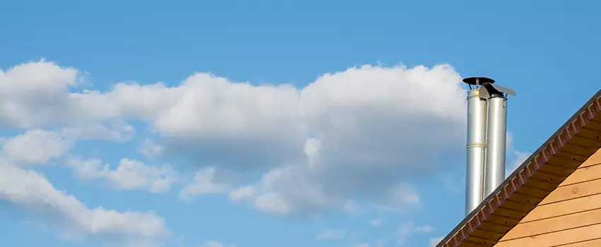 Chimney Metal Flue Installation in Bellmore, New York