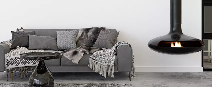 Circular Hanging Fireplace Installation Services in Bellmore, NY