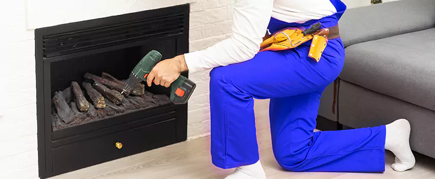 New Gas Fireplace Installation in Bellmore, NY