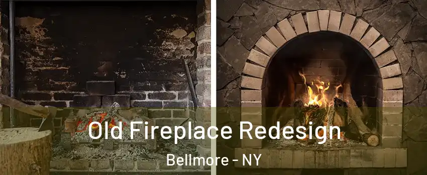 Old Fireplace Redesign Bellmore - NY